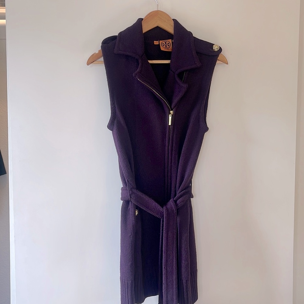 Tory Burch Long Sweater Vest